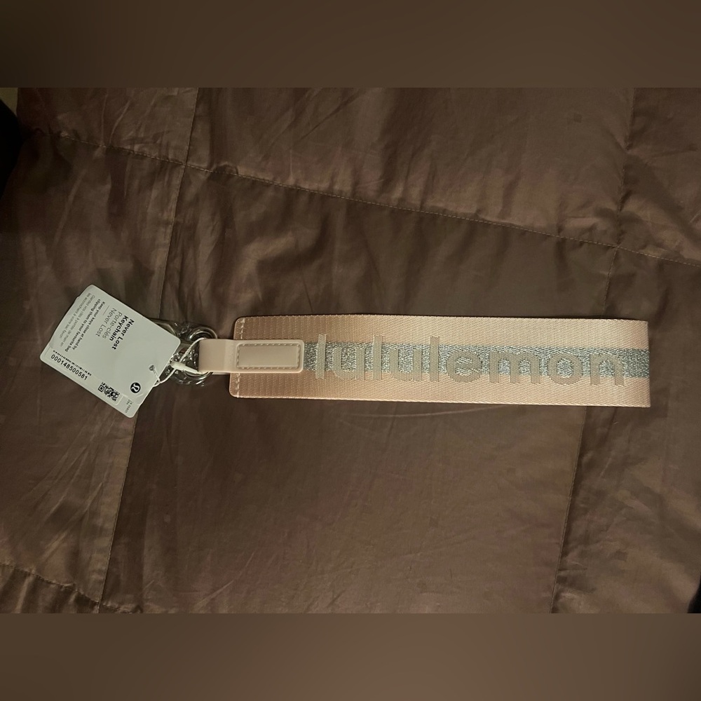 Lululemon Never lost keychain